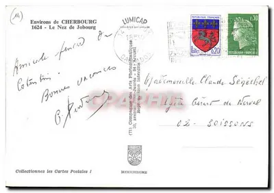O Nariz de Jobourg — Ao redor de Cherbourg — MEXICHROME — Verso