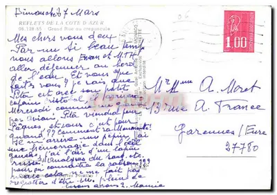 Rua de Saint-Pland — cena noturna com lanterna e sinal 'Livraria' — edição IRIS — Verso