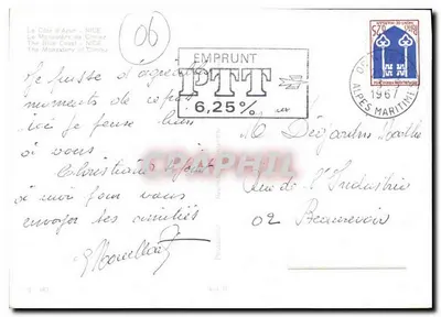 Klasztor Cimiez — Nice — Wydawca Wydawnictwo Klasztoru — Rewers