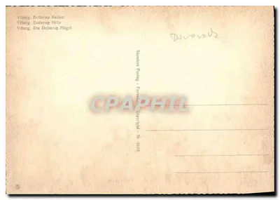 Viborg. Dollerup Bakker — Viborg. Dollerup Hills — Stendens Forlag, N° 5610 — Rewers