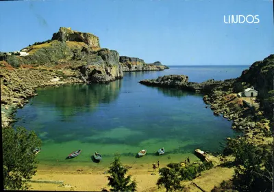 Lindos — Porto de Saint-Paul — editor TOUBI'S