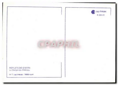 Donjon zamku — Gisors — wydawca IRIS — Rewers