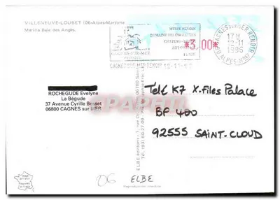 Cannes — Pałac Kongresów i Marina — Wydawnictwo ELBE — Rewers
