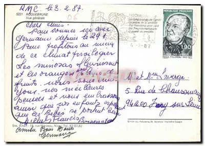 Roquebrune-Cap-Martin — ogólny widok — FISA - 5221 — Rewers