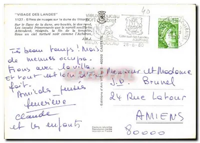 Dunes des Landes — vue de la dune littorale — Éditions Vieux Doucau — Reverso