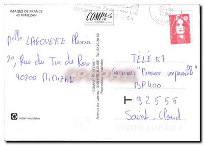 Mimizan: Costa Landaise — Editor Elcé — Verso