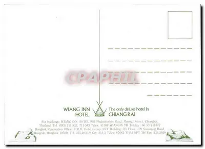 Wiang Inn Hotel — Chiang Rai, Tajlandia — reklama turystyczna — Rewers