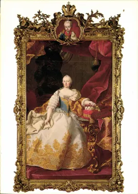Maria Theresia — portret met Joseph II als kind — Meyer KG