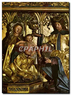 Altar de Racher, St. Wolfgang — fotografia de arte — editor Schönes Österreich