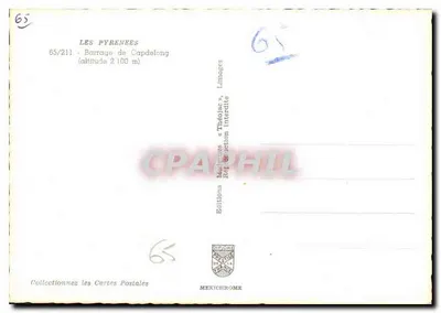 Represa de Capdelong — Os Pirineus — Éditions Mexichrome — Verso