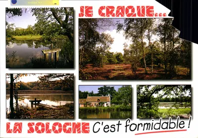 La Sologne — paisagens e florestas — Éditions Valoire