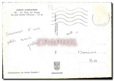 Duny w Pyla — Basen Arcachon — wydawca IRIS — Rewers