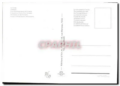 Cannes — Święte ogniwa przed Croisette — Wydawnictwo Sztuki ALTA 5104 — Rewers