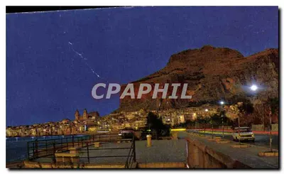 Cefalù — Panorama noturno — Ediz. Ar. s.n.c. di C. Arnene e C. Palerme