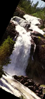 Cascades du Pont d'Espagne — Cauterets (Hautes-Pyrénées) — Édition JOVE, n° 65
