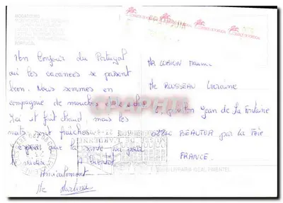 Mogadouro — Nordeste Transmontano — wydawca nie widoczny — Rewers