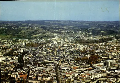 Brive-la-Gaillarde — Vue générale aérienne — Édition des « Théâtres » Limoges