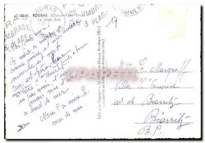 A Cegonha — A jetée Sul — Ed. « A Cegonha » — Verso