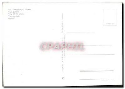 Palma de Mallorca — widok ogólny — Garcia & Cia, n° 64 — Rewers