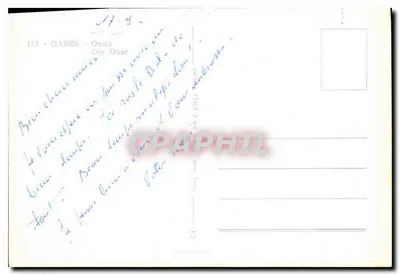 Oásis de Gabès — Editor TANIT 3, n° 113 — Verso