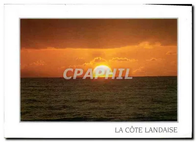 A Costa Landaise — pôr do sol — Edições Biscarrosse