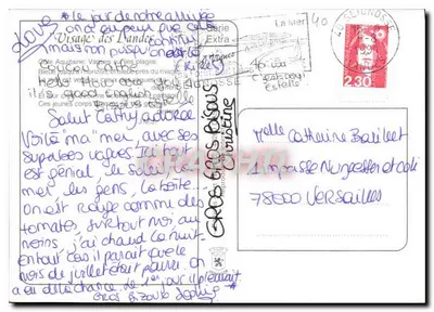 Praia de La Mer — Vignes — J. Vignes — Verso
