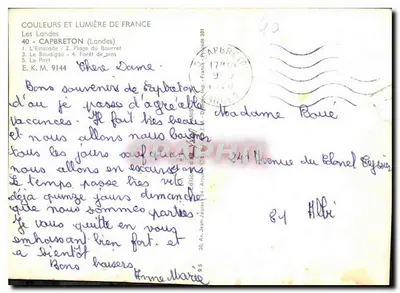 Capbreton — vista panorâmica — Verso