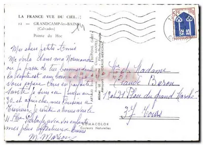 Pointe du Hoc — Grandcamp-les-Bains — Uitgaven Gaby — Achterkant