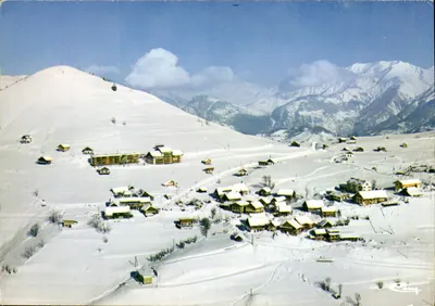 Albiez-le-Vieux — vista aérea — Imprenta de Francia