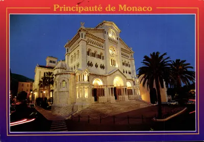 Catedral de Mônaco — Principado de Mônaco — Éditions Molifor