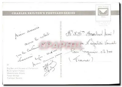 Londres — vista panorâmica — Charles Skilton's Postcard Series n°32 — Verso