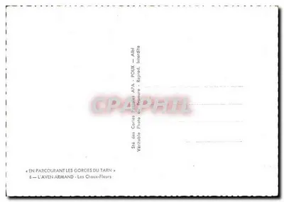 Aven Armand — I Capi di Lattuga — Sté des Carries Pétites APA — POUX — Albi — Verso