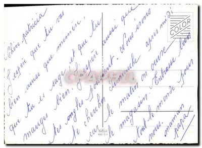 Mädchen mit Schüssel mit Marmelade — Widmung 'Vive Sainte Catherine' — Verlag Kautz 900/131 — Rückseite