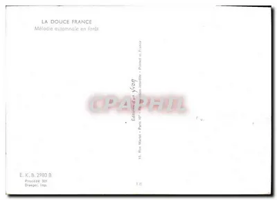 Floresta outonal — Melodia outonal na floresta — Yvon — Verso