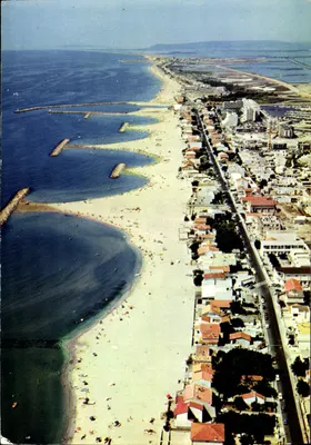 Carnon - A praia e o porto — Éditions de France, série 341/35