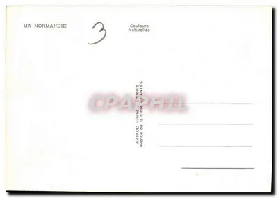 Moja Normandia — wiersz i ilustracja — Artaud Bracia, wydawcy z Close, Antes — Rewers
