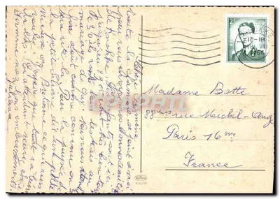 Tradycyjne domy w Brukseli — wydawca Kellfaut n°916/35 — Rewers