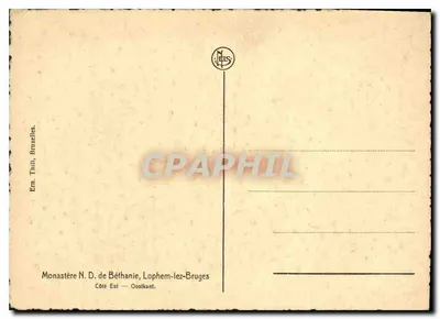 Mosteiro Nossa Senhora de Betânia — Lado Leste — Lophem-lez-Bruges — Verso