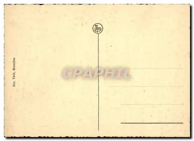 Mosteiro N.D. de Béthanie, Lophem-lez-Bruges — Capela provisória — Editor N. Els, Bruxelas — Verso