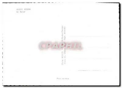 Pocałunek — Muzeum Rodina — Foto Adelys — Rewers
