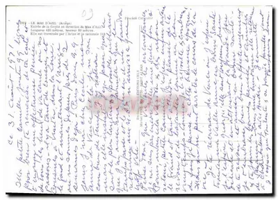 Gruta do Mas d'Azil — Arize — Éditions CELY — Verso