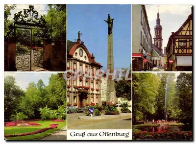 Offenburg — vista panorâmica — editor desconhecido, número de série não visível