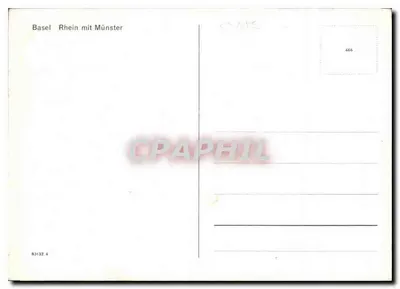 Basel — Reno com Münster — Verso