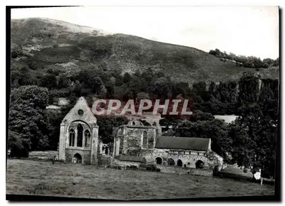 Abadia de Valle Crucis — Vista geral do lado Oeste — Ministry of Public Building and Works