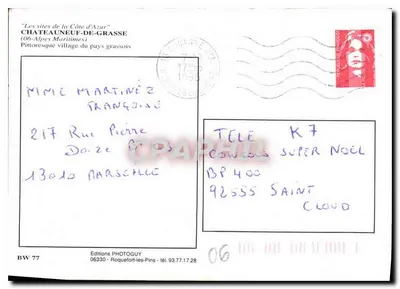 Châteauneuf-de-Grasse — Alpes-Maritimes — Éditions Photoguy — Rewers