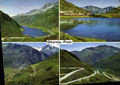 Oberalp-Pass — vista panorâmica — Photohaus Geiger, Flims-Waldhaus, n°4/13