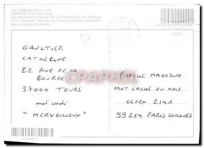 Amboise — Zamek nad Walois — Wydawnictwo Grefi — Rewers