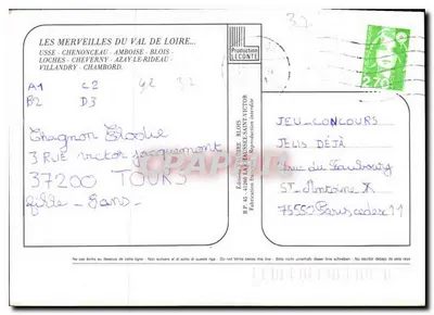 Zamek Loary — Wydawnictwo Leconte, nr 45 — Rewers
