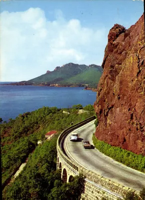 La Costa Azul — Carretera de la Corniche d’Oro — Editor: Les Editions « MARA »