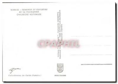 Normandzka chałupka — Sotteville-lès-Rouen — Wydawnictwo La Citagne — Rewers